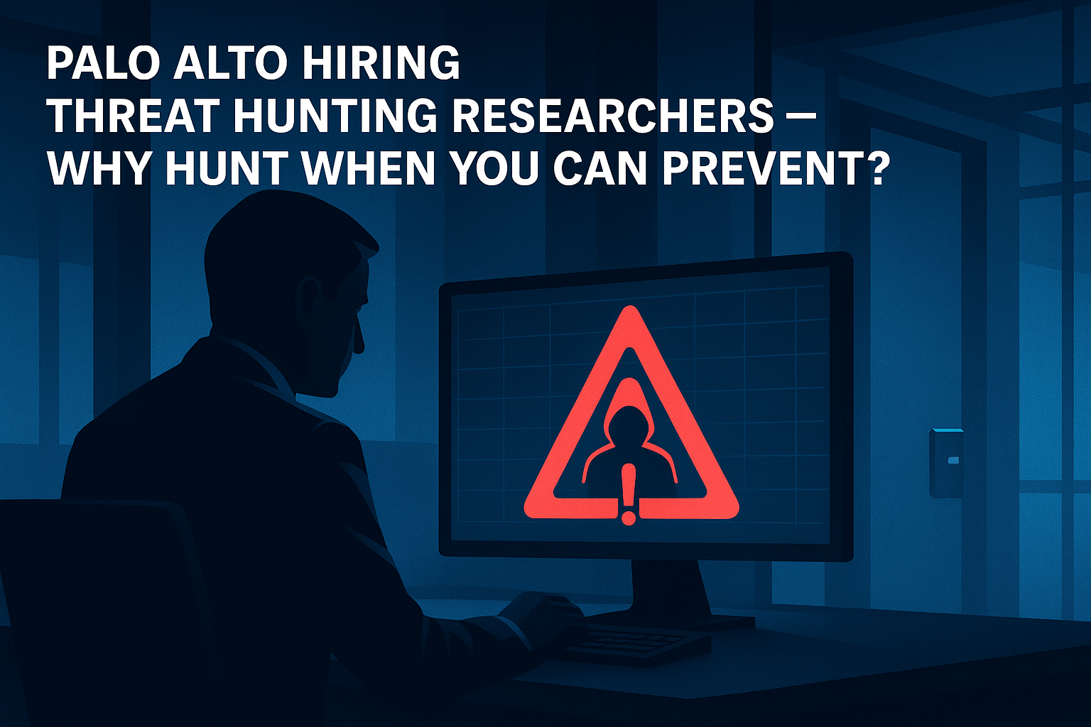 Palo Alto Hiring Threat Hunting Researchers – Why Hunt When You Can Prevent?